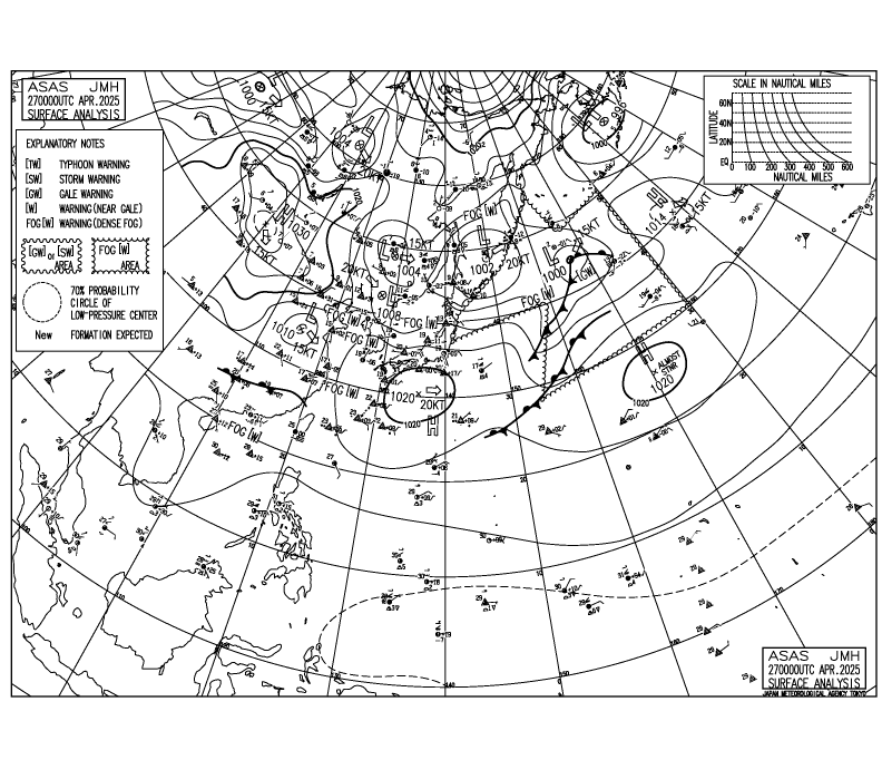 Карты Погоды От Японского Метеорологического Агентства Jma