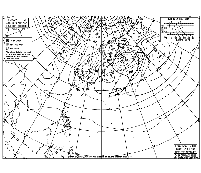 Карты Погоды От Японского Метеорологического Агентства Jma